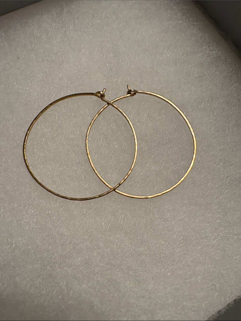 Catbird Gold Hoop Earrings — 14k gold